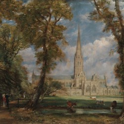 Salisbury Cathedral from the Bishop's Grounds